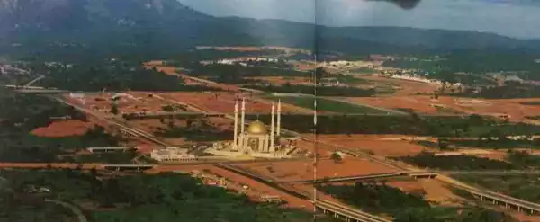 See What The Surrounding Of National Mosque Abuja Looked Like In The Late 80s